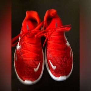 Red Eco Nike Free Sneakers | Size 7
